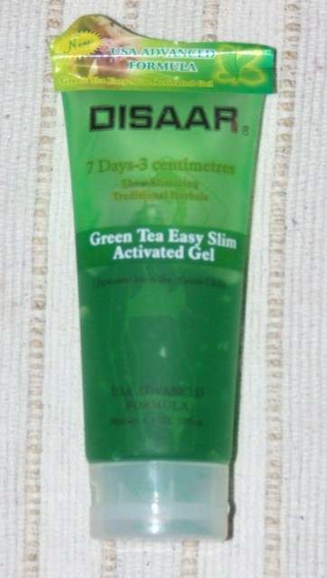 Disaar. Green Tea Easy Slim Activated Gel.